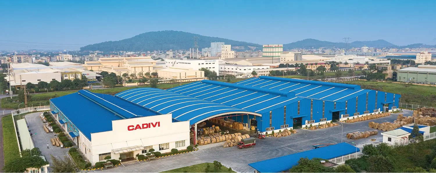 Nhà máy Cadivi sản xuất cáp chống cháy