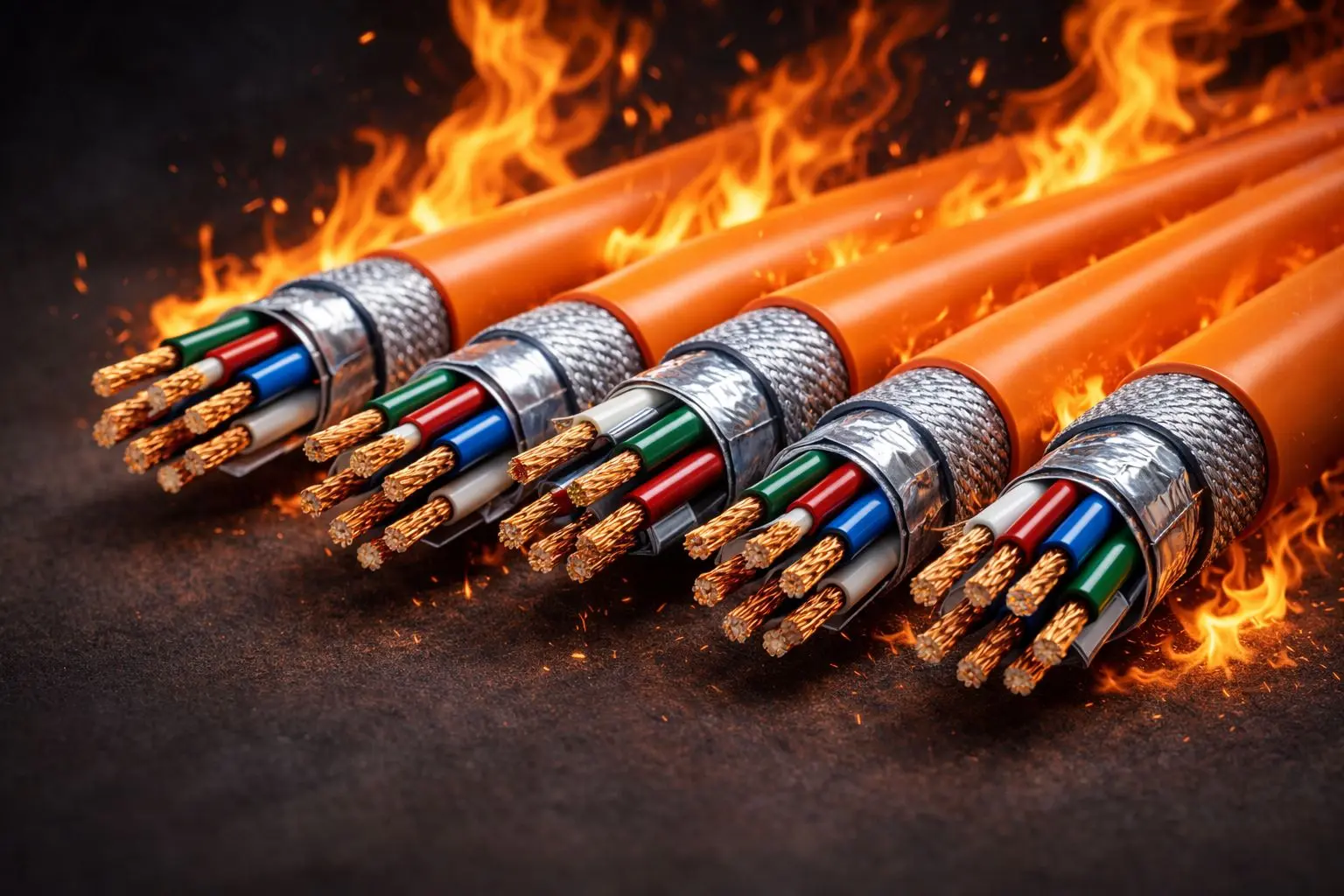 Cáp Tín Hiệu Chống Cháy Chống Nhiễu