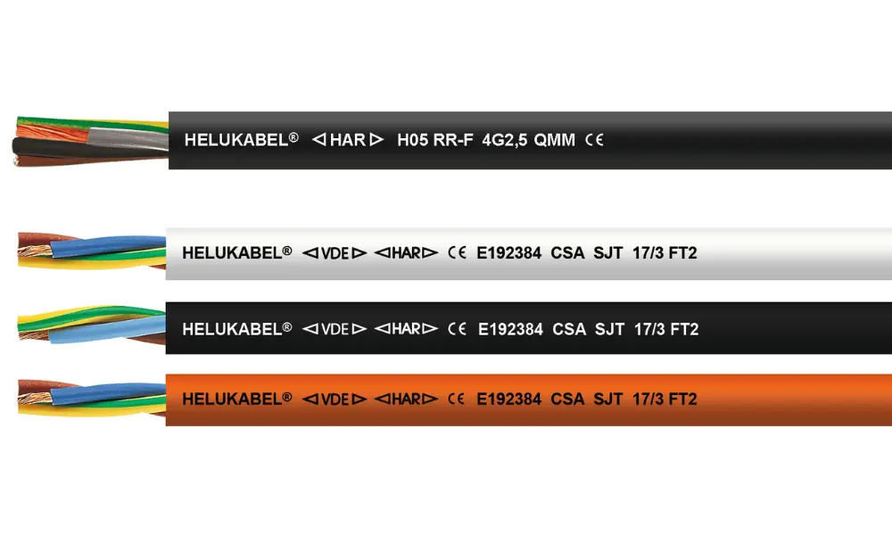 Ký hiệu chung phổ biến nhất cáp điện